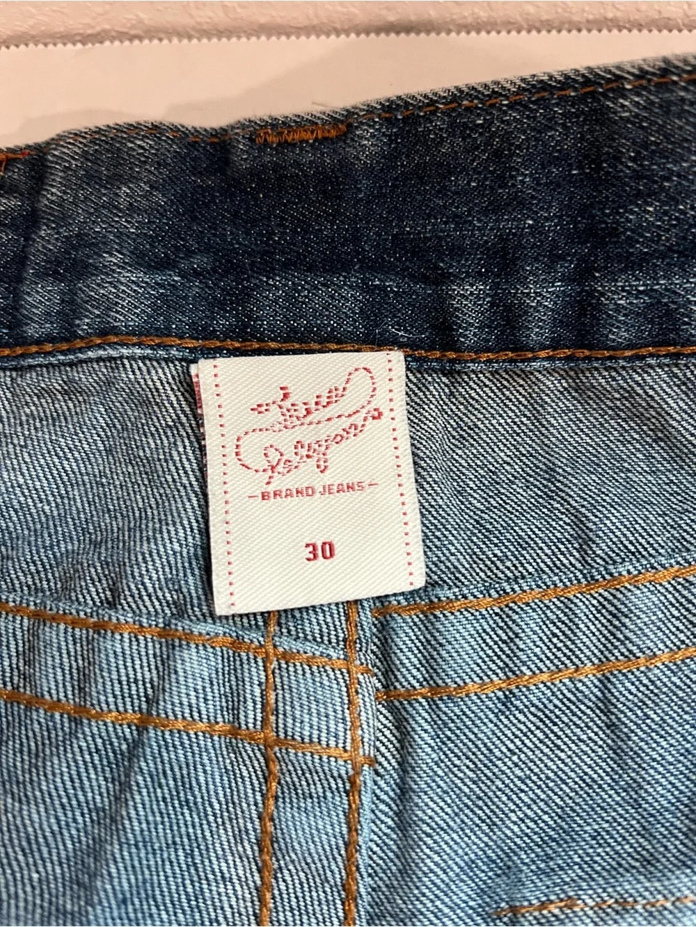 True Religion Joey Super T Bootcut Mens Jeans Size 30x33 Medium Wash USA